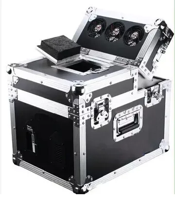 

2pcs/lot stage light effect hazer machine 600W dmx smoke machine with flight case remote control fot wedding show dj equipment