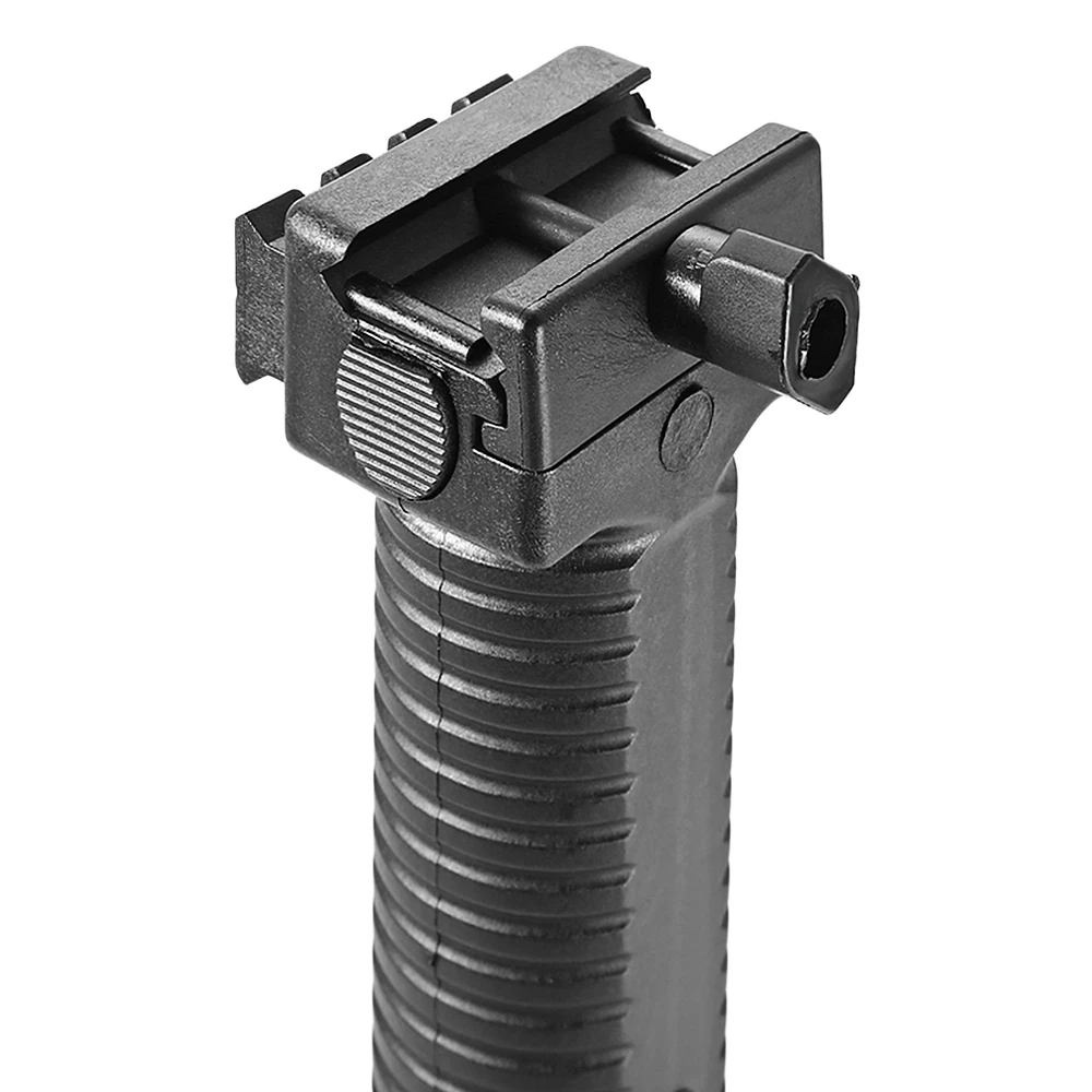 Тактические складные вертикальные выдвижные сошки Foregrip для Пикатинни Вивер