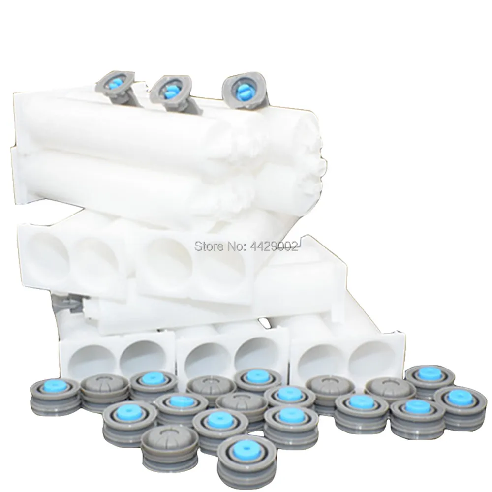 

10pcs 1:1 50ml AB Glue Epoxy Polyurethane Silicone Sealant Acrylic Adhesive Epoxies Glue Cartridge Empty 2-part Cartridge Mixer
