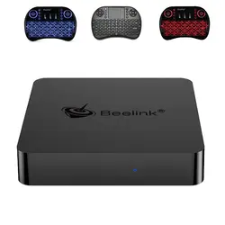 Мини ТВ-бокс Beelink GT1 Amlogic S905X2 Android 8,1 tv Box 4G DDR4 32G BT 4,0 Dual Wifi HDMI 2,0 телеприставка с голосовым управлением