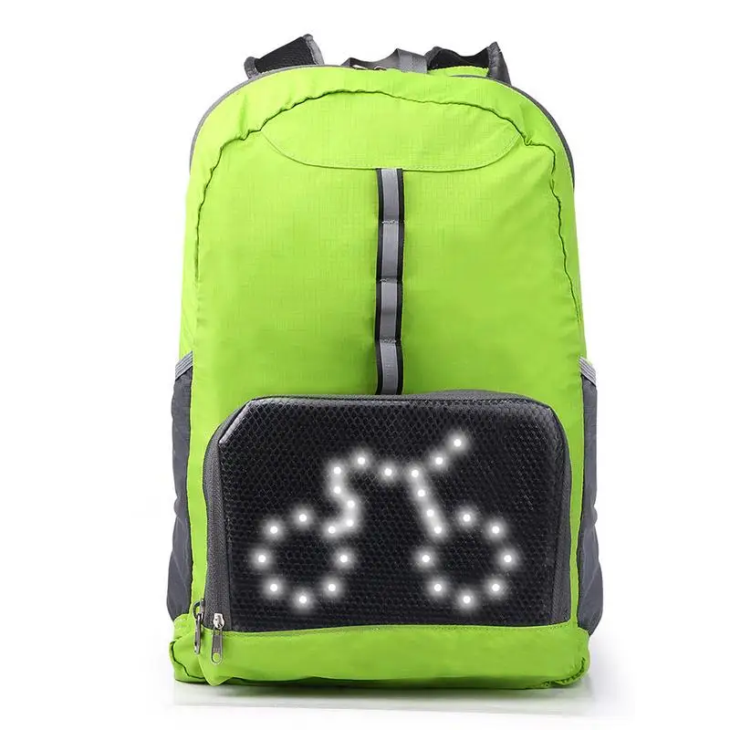 

Cycling Bicycle Vest LED Wireless Safety Turn Signal Light Vest For Bicycle Riding Night Warning Backpack Guiding Light Safe Rid