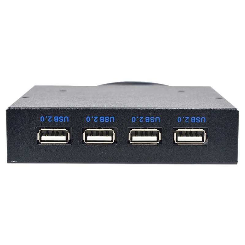 3 5 дюйма Floppy Bay 4 порта USB 2 0 концентратор USB2.0 Передняя панель расширительный
