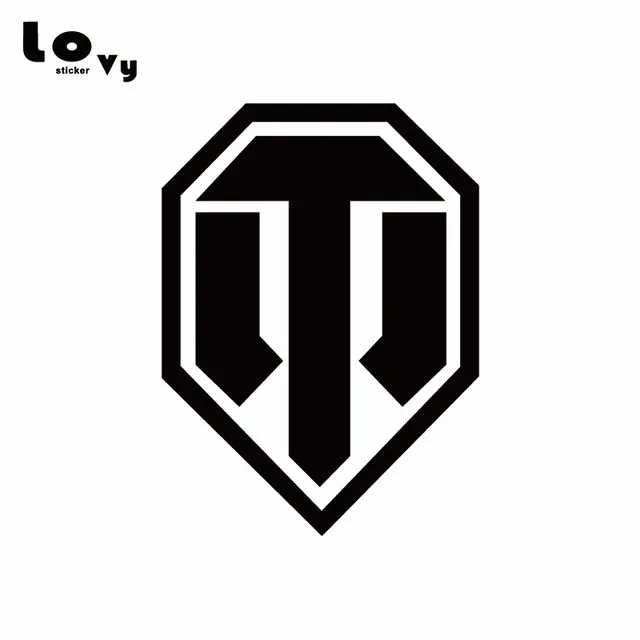 

DREAMCAR KY107 Reflective Car Stickers World Tanks Modified Decorative