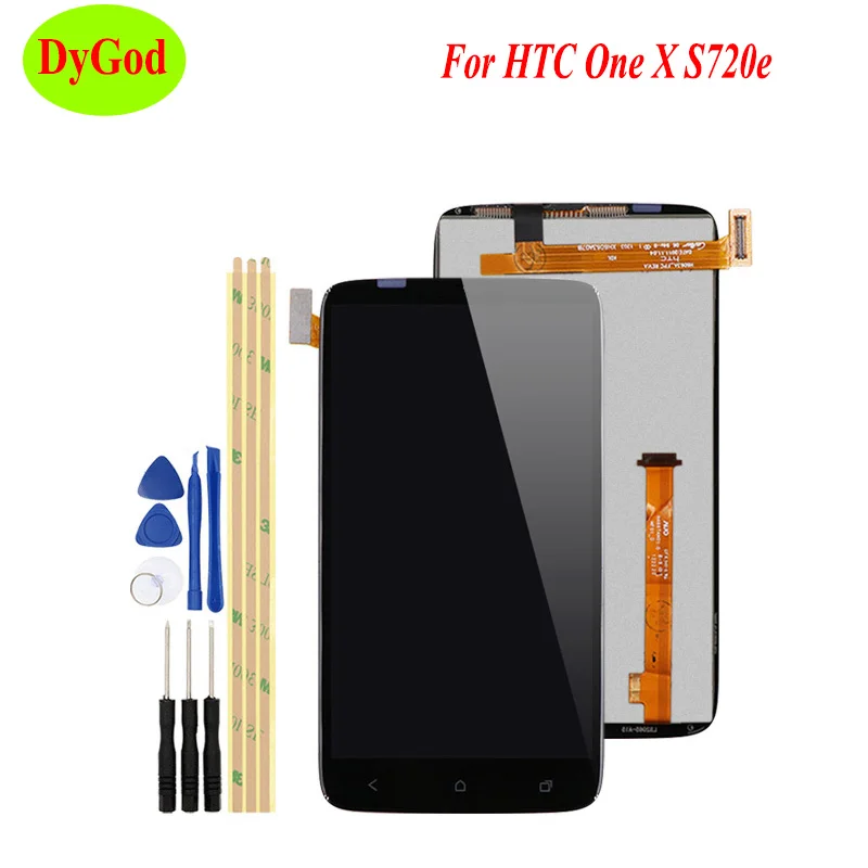 Для htc One X S720e ЖК дисплей Экран дисплея сенсорный экран планшета полная