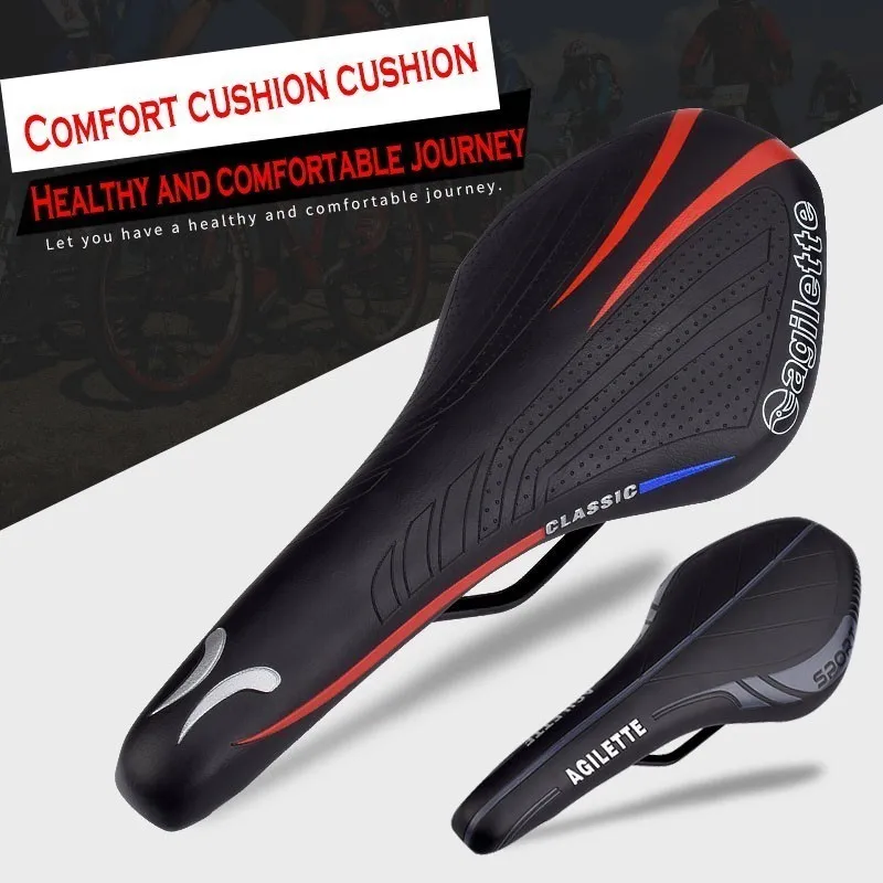 

Cycling equipment cushion comfortable super soft saddle wide bicycle parts