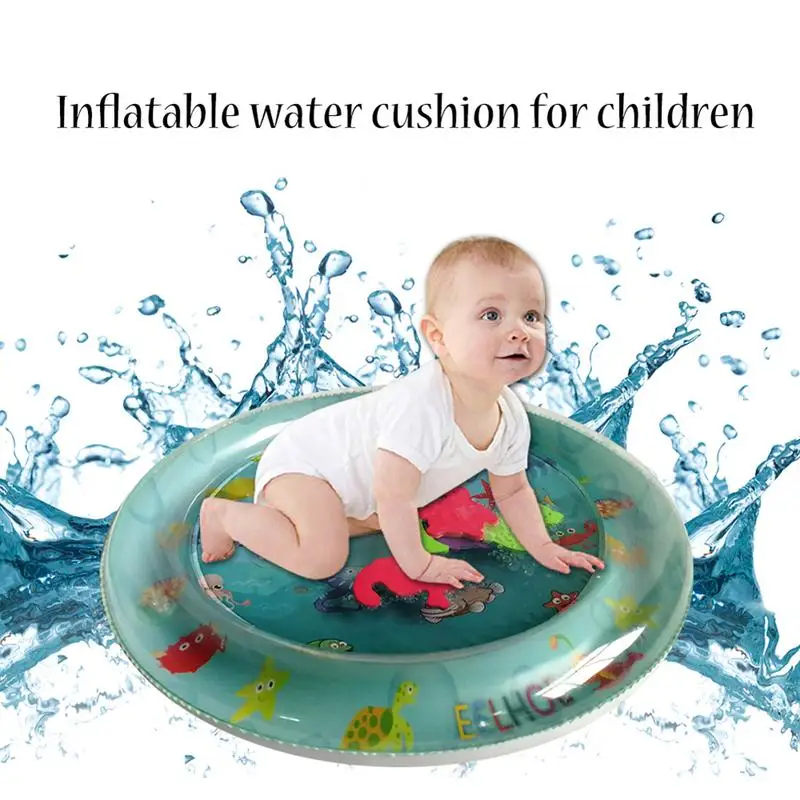 

Inflatable Water Pad Toy Baby Patted Environmentally PVC Inflatable Prostrate Water Game Cushion Interactive Toy for Child Kid