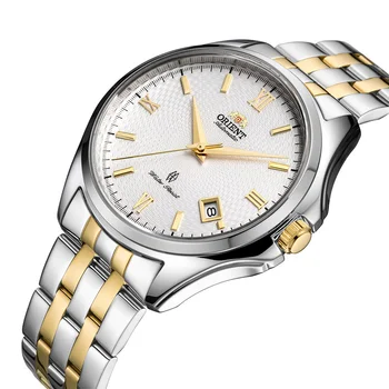

Original ORIENT Automatic Mechanical Wristwatches Stainless Steel Strap Men's Watch Made in JAPAN Business 5Bar Water Resistant