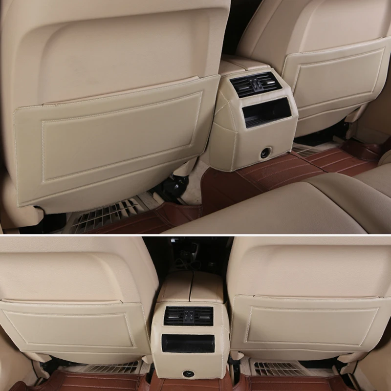 

For BMW 3 4 Series 3GT E90 E91 F30 F34 F32 Car Rear Center Armrest Box Seat Backrest Anti-Kick Anti-Dirty Pad Protective Mat