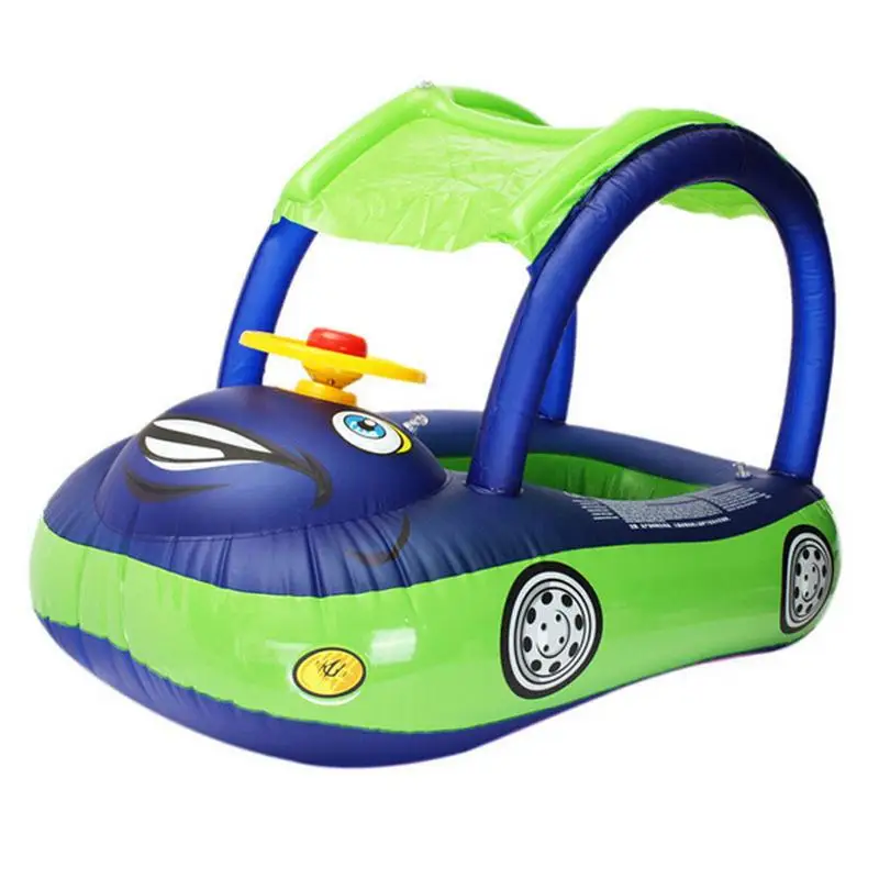 Надувная Детская лодка, детский летний капюшон Плавание кольцо автомобиля надувной бассейн аксессуары для детские игрушки, машинки модели Плавание кольцо