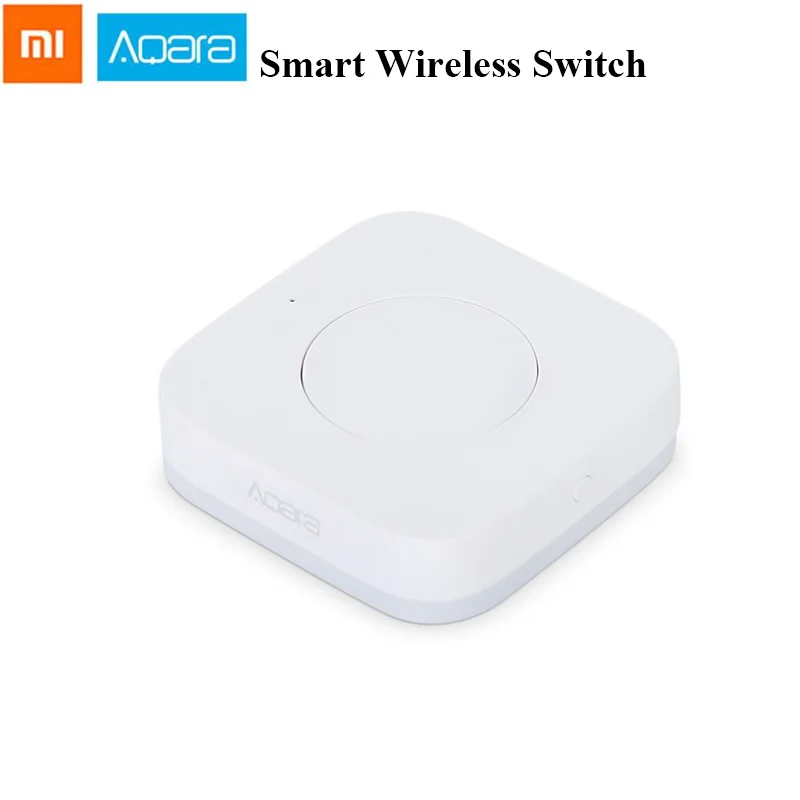 

Xiaomi Mijia Aqara Smart Wireless Switch Smart Remote One Key Control Aqara Intelligent Application Home Security APP Control