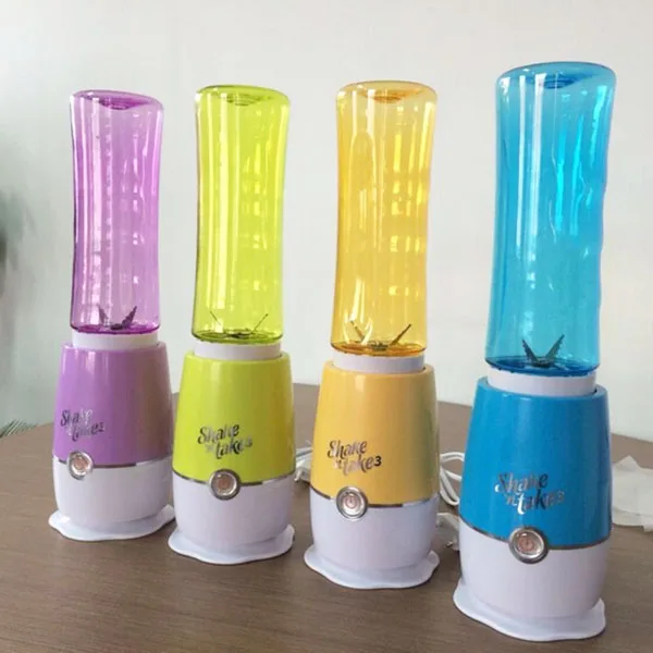 Блендер для фруктовых коктейлей 1 Button Ручная Соковыжималка 500 мл Питьевая бутылка