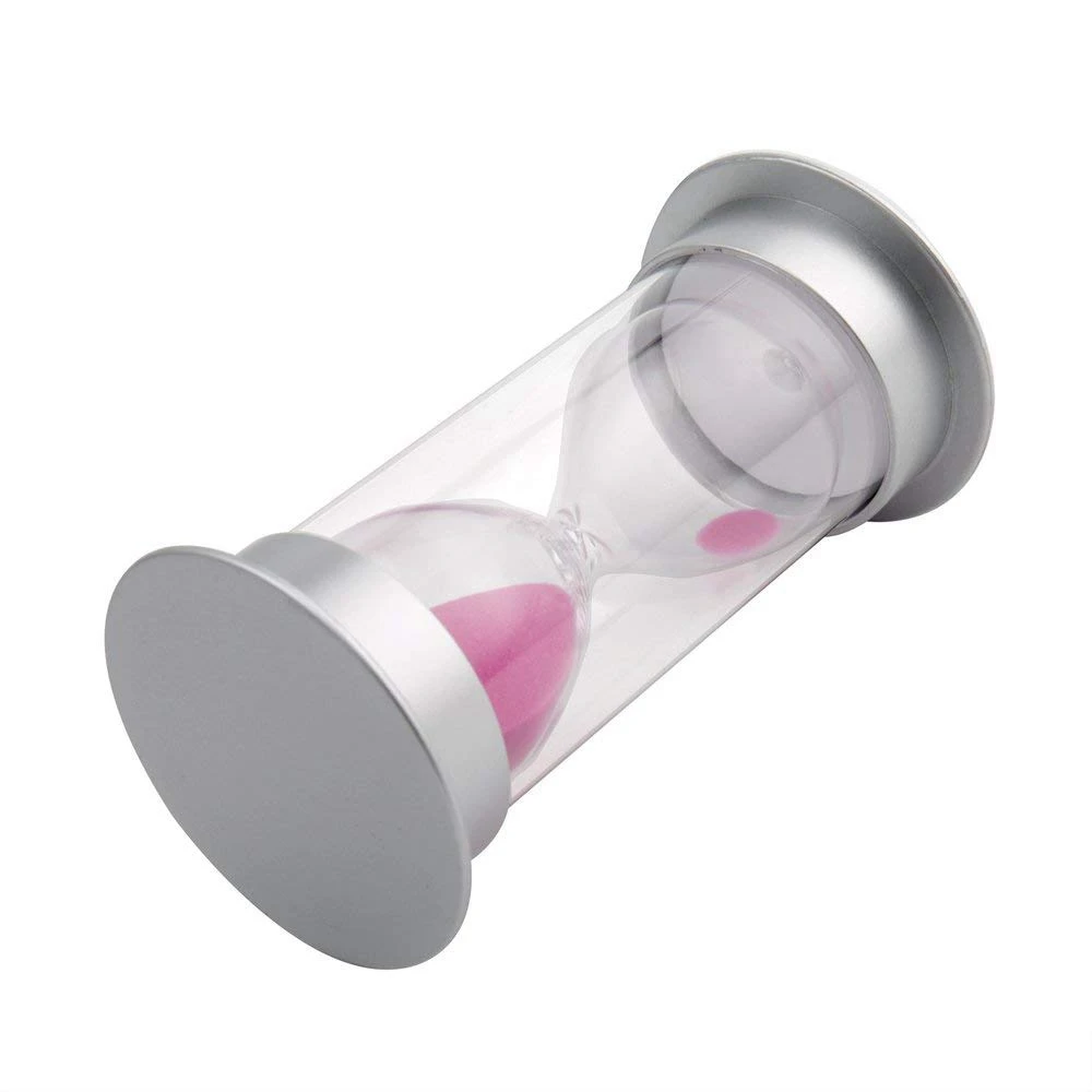 5 Minutes Hourglass,Modern Sand Timer With Sand For Mantel Office Desk Coffee Table Book Shelf Curio Cabinet Or End Table Chri