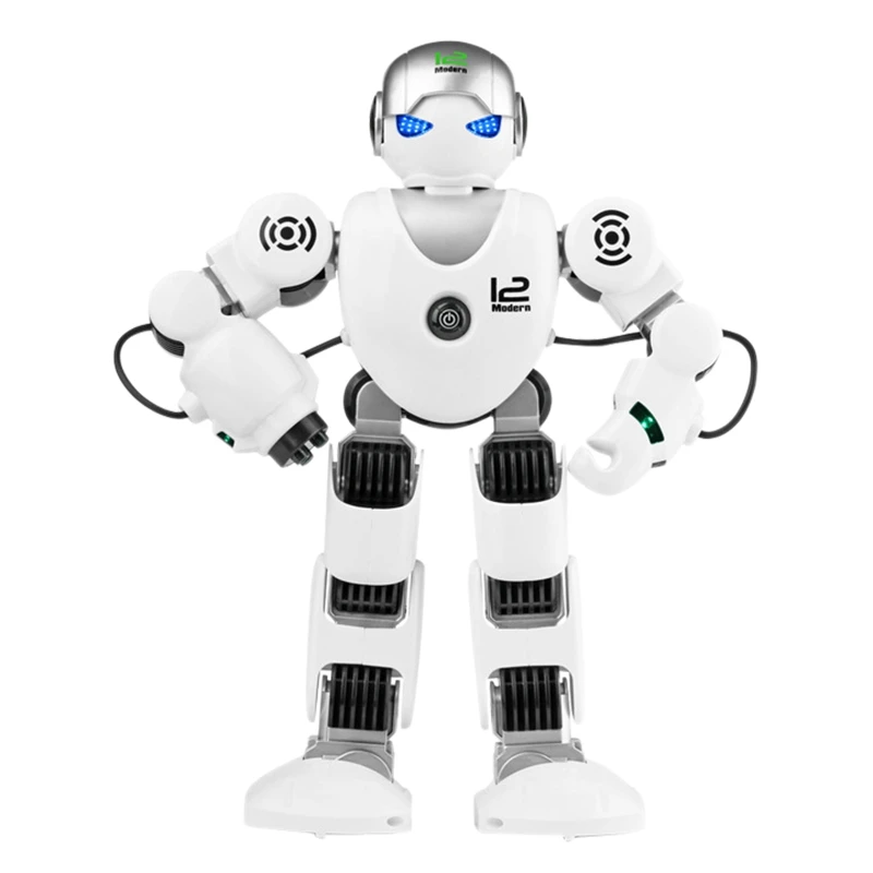 

Remote Control Programming Robot Toy Dancing Multi-Function Luminous Intelligent Voice Children'S Toys