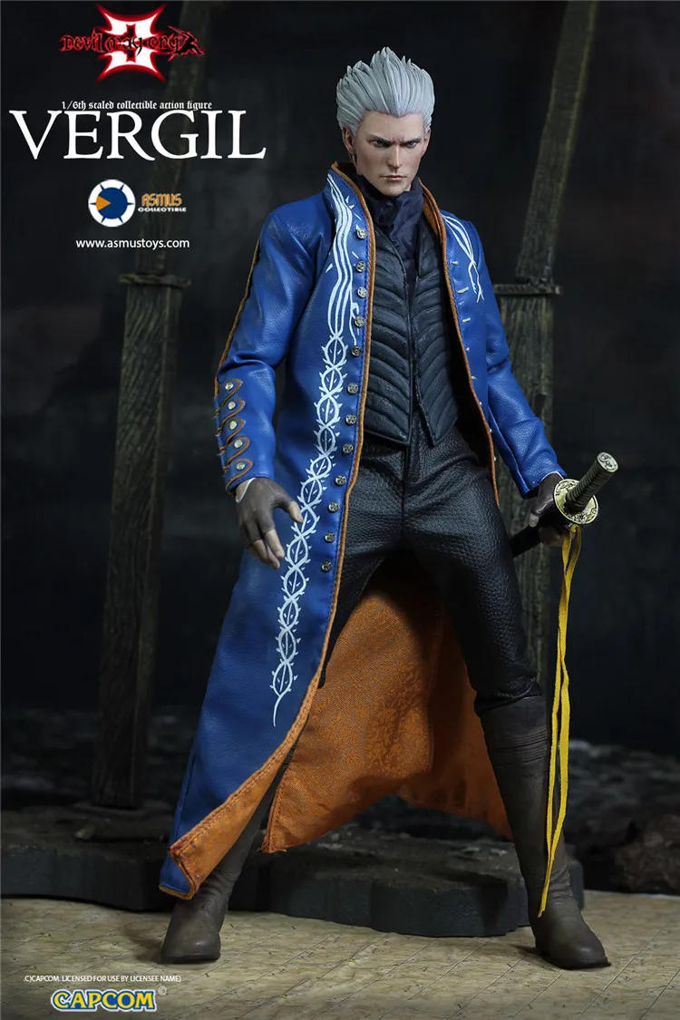 

asmus toys dmc002 1 / 6 devil hunter 3 devil may cry 3 dimension gil virgil hand do soldier