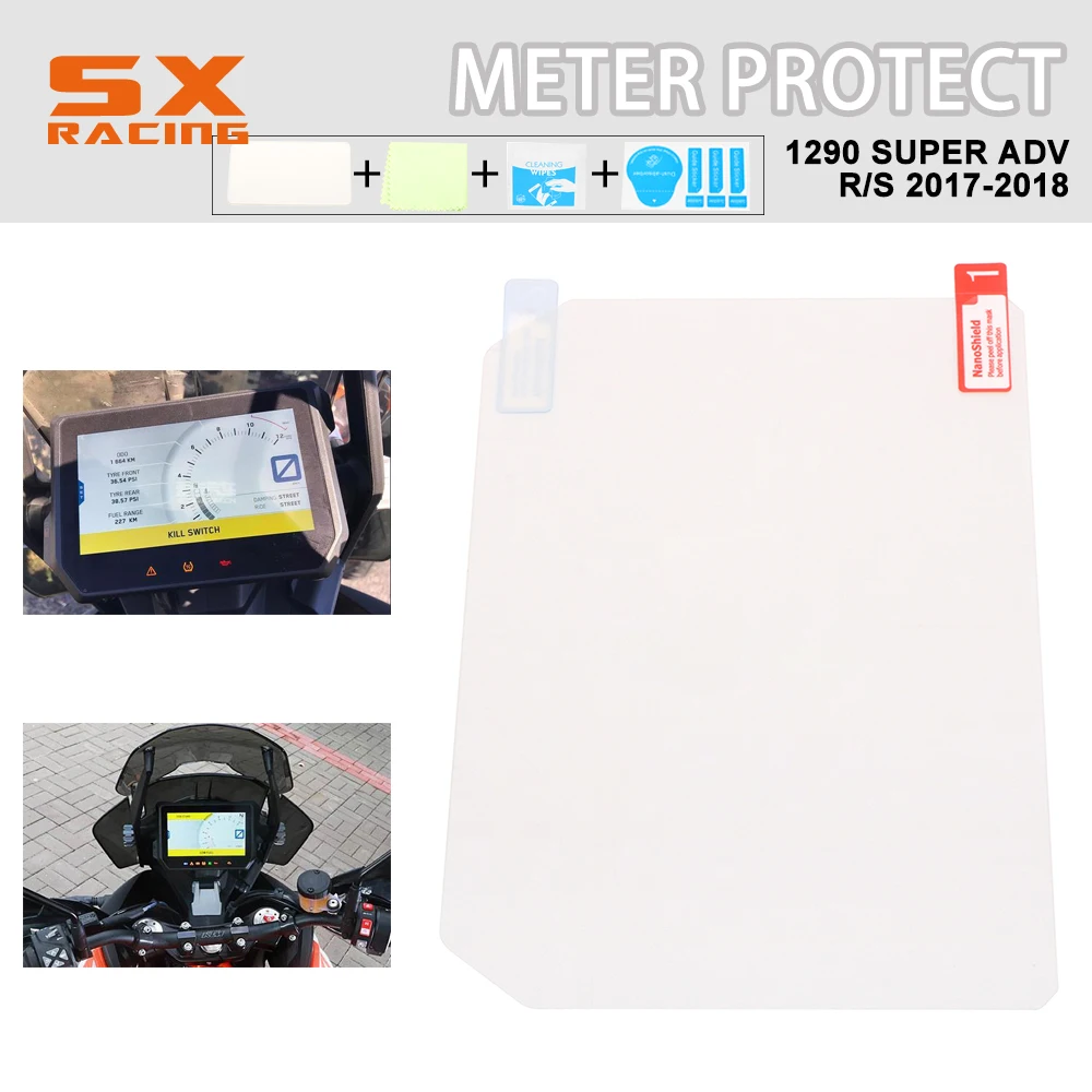 

Motorcycle Speedometer Film Screen Protector For KTM RCR RC8R 2008-2018 SUPER ADC 1050 1090 1190 1290 Duke 690 690R 200 390