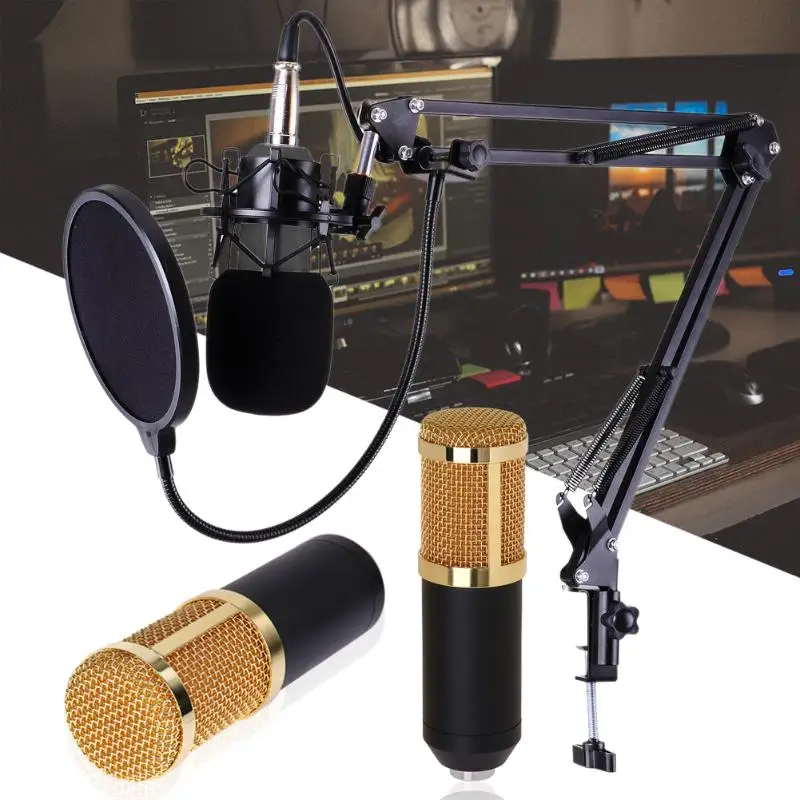 BM 800 Studio прямые трансляции вещания записывающий конденсаторный микрофон