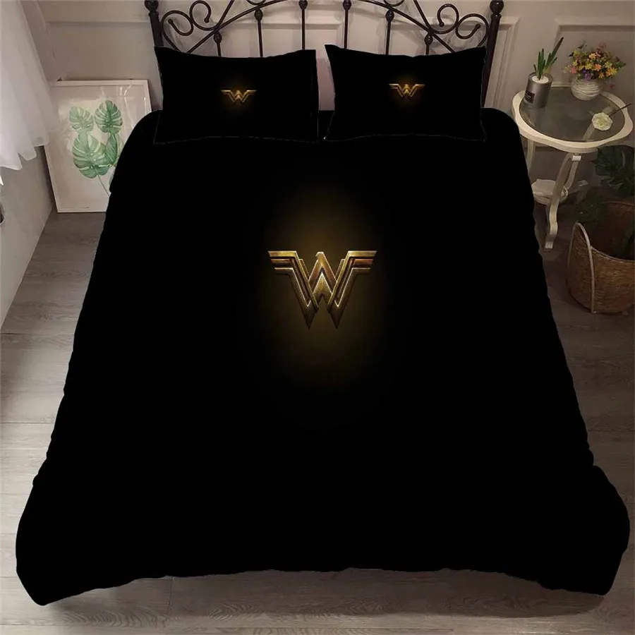 Us 33 0 40 Off Helengili 3d Bedding Set Avengers Captain Marvel Print Duvet Cover Set Bedcloth With Pillowcase Bed Set Home Textiles Tb 27 In