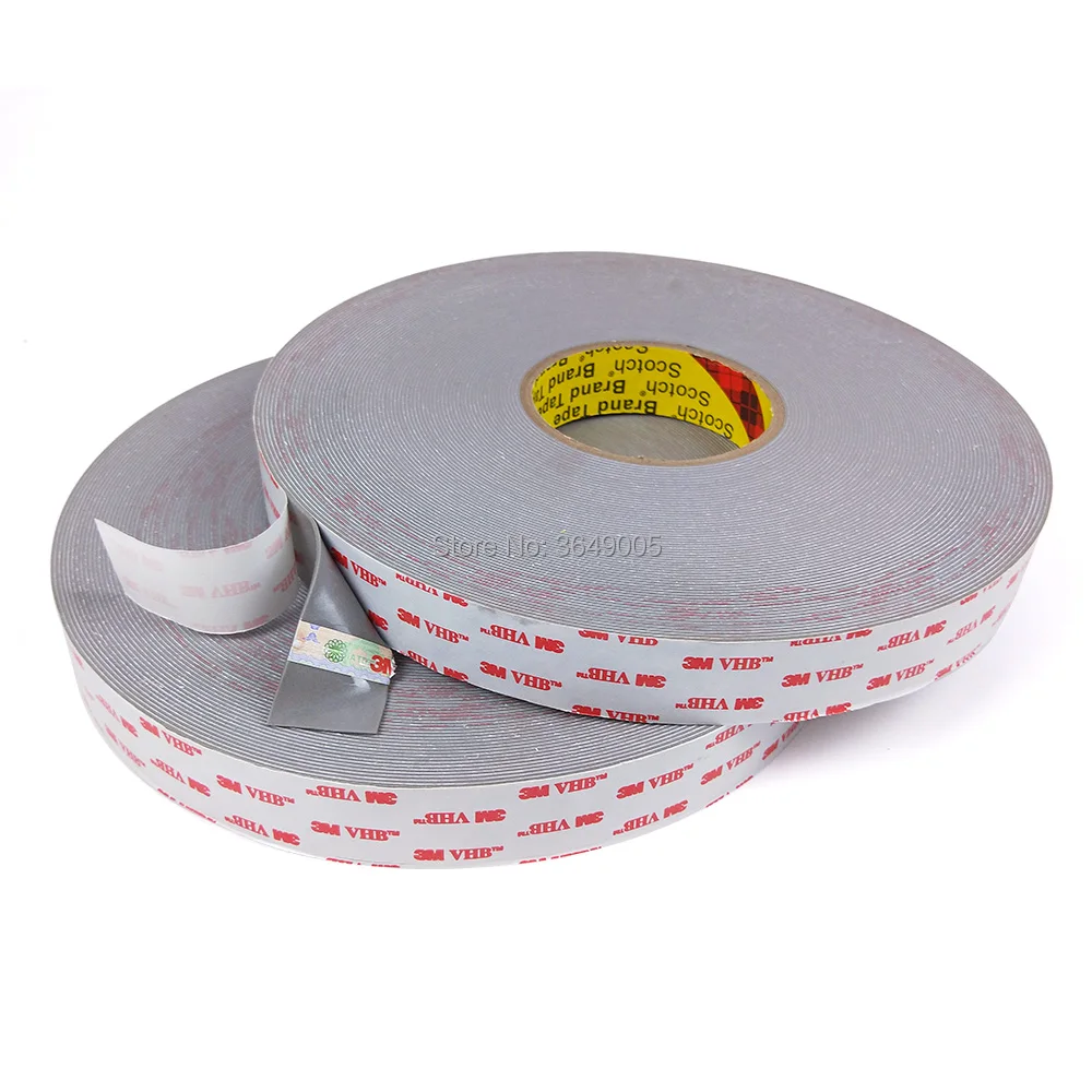 

Cut 1 Roll 20mm x 33meter 3M 4926 Tape Double Sided Adhesive Tape 3M Tape thick0.4mm