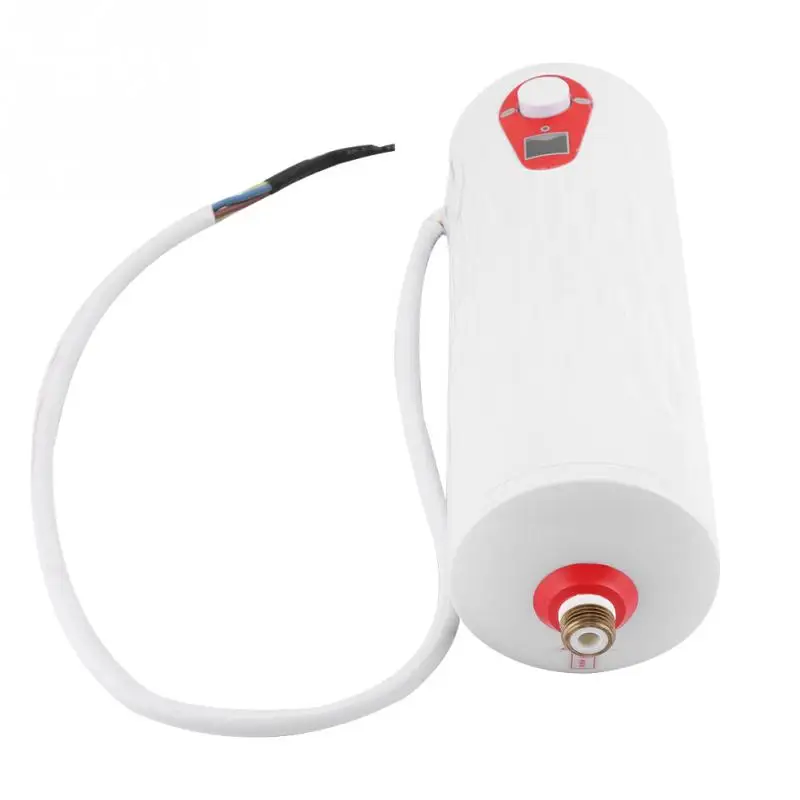 

New 6500W 220V Electric Water Heater EU Plug Instant Tankless Water Heater Indoor Shower Kitchen Bathroom Water Heating