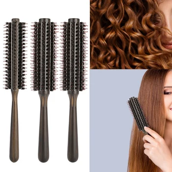 

Anti-static Heating Resisting Round Hair Comb Salon Styling Brush Hairdressing Tools