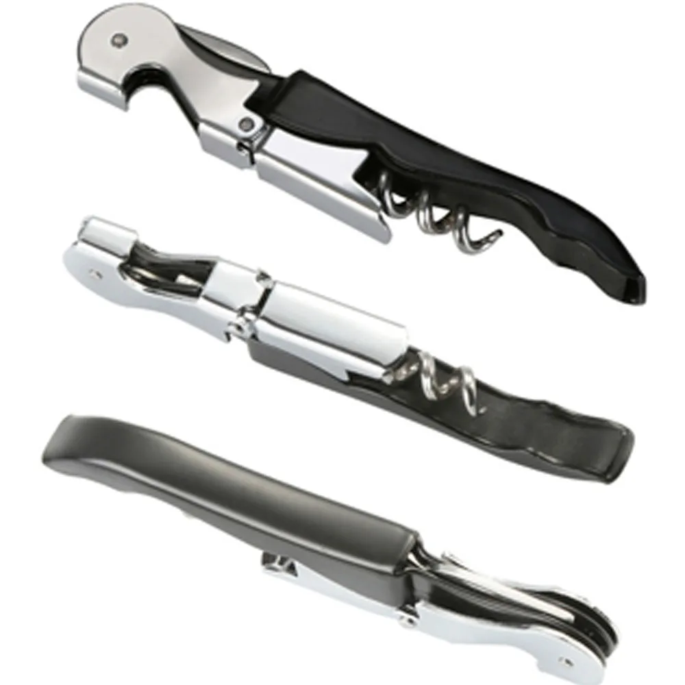

Stainless Steel Cap Bottle Opener Cork Screw Corkscrew MultiFunction Wine Cap Opener OK Beer Kitchen Bar Tools Accessories