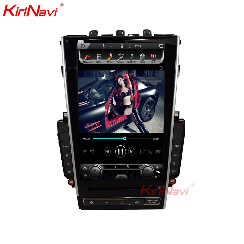 Sale KiriNavi 12.1" 1 Din Android 8.1 Car Radio GPS Navigation For Infiniti Q50 Q50L Car Dvd Multimedia Player Auto Radio 2013-2019 5