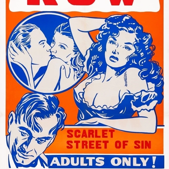 Confessions Of A Vice Baron (Aka Skid Row Reissue Title) Us Poster Art 1943 Movie Masterprint (11 x 17) | Дом и сад