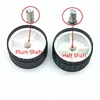 2pcs/lot Black Aluminum alloy Potentiometer/Encoder Knobs Switch Caps 30x17MM Half Shaft Plum Shaft ► Photo 3/5