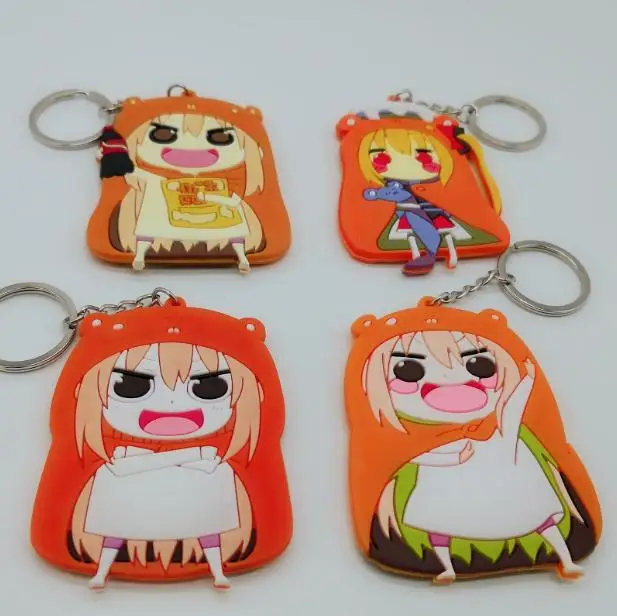 Гимуто! Umaru chan cos двойной пвх брелок японское аниме оранжевый Doma key chian для мужчин и