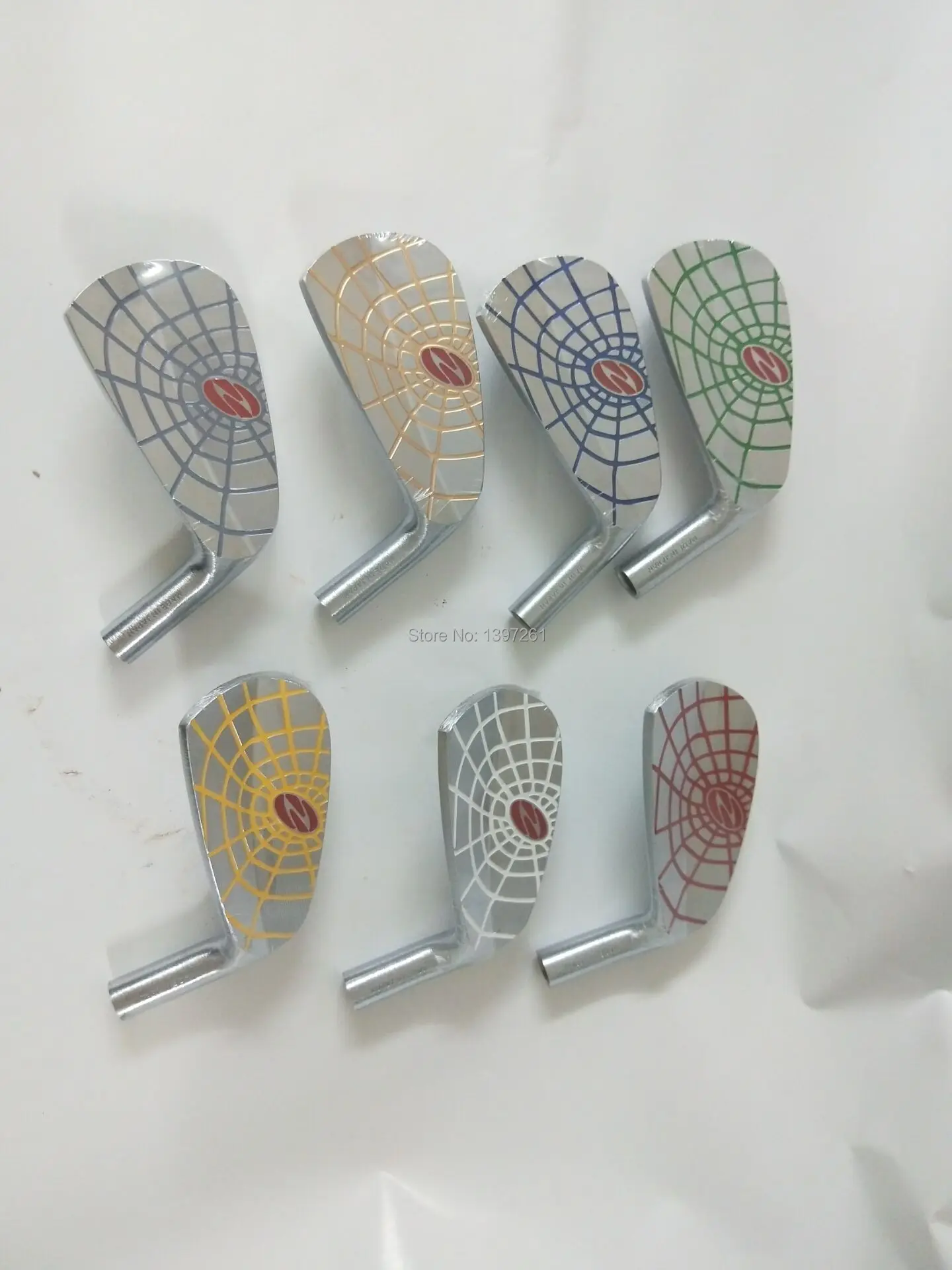 Набор серебряных утюгов для гольфа Zodia spider TourOK 4 9p|Клюшки гольфа| |