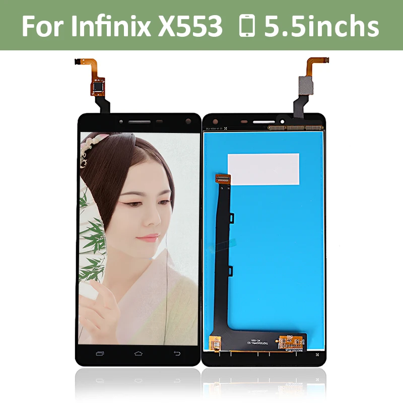Для Infinix Hot 3 LTE X553 ЖК-экран дисплей сенсорный дигитайзер сборка ЖК для Панель 5