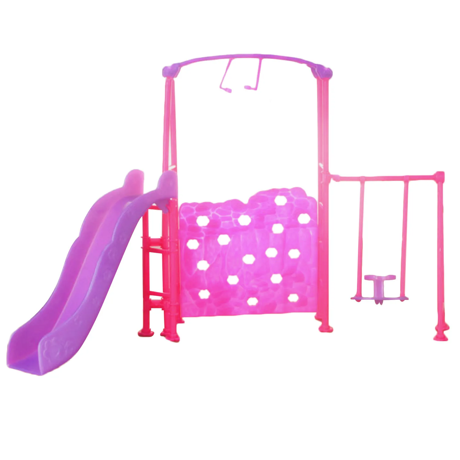 Kids Girls Funny Mini Doll Swing Park Playground Toys Dollhouse Furniture Doll Amusement Devices Accessories Toy for Barbie Kids Girls Funny Mini Doll Swing Park Playground Toys Dollhouse Furniture Doll Amusement Devices Accessories Toy for Barbie