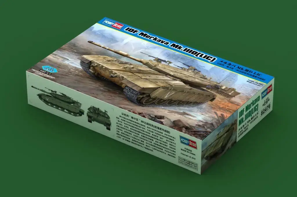 Hobbyboss 82476 1/35 IDF Merkava Mk.IIID(LIC) | Игрушки и хобби