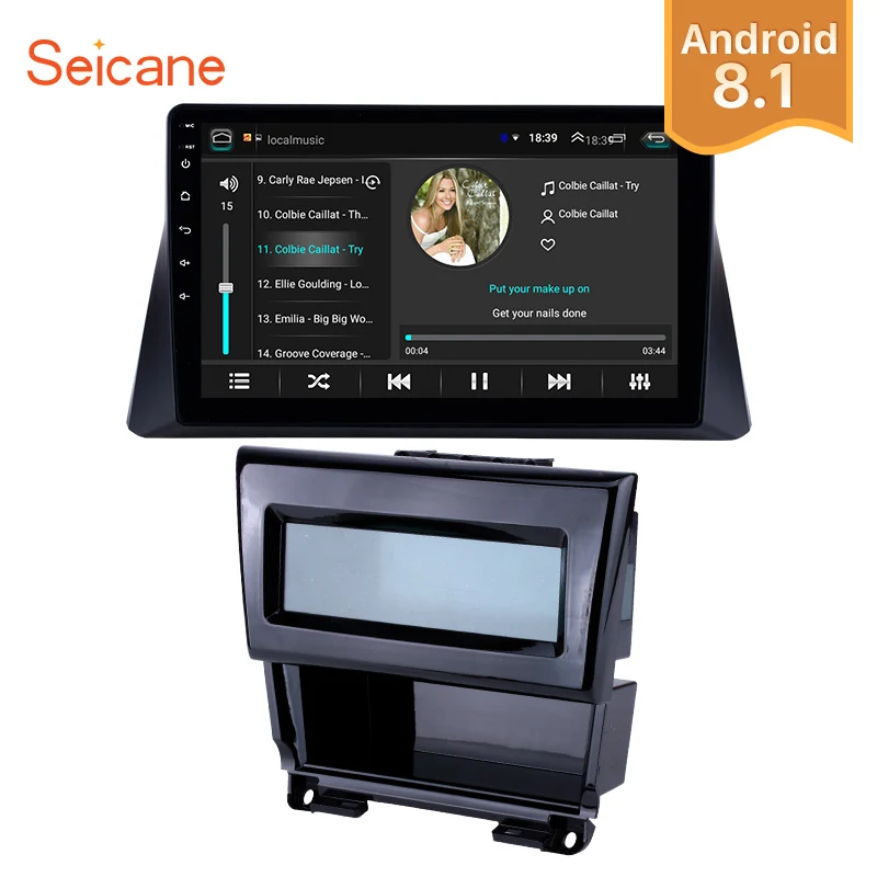 

Seicane Android 8.1 10.1 inch Car Radio GPS Multimedia Player For 2008 2009 2010 2011 2012 Honda accord 8 Support DVR OBD2 RDS
