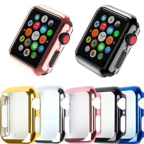 

For Apple Watch Series 1/2/3 Full Body Slim PC Case Cover Screen Protector