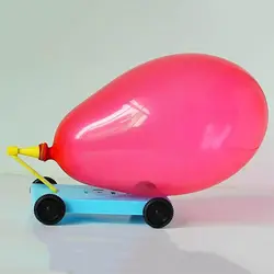 Творческий DIY шар автомобиля автомобиль построить комплект Проекта дети наука механика модель для эксперимента игрушки подарки