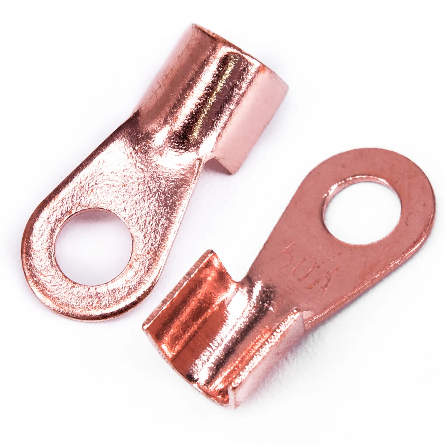 

Open Barrel Wire Crimp Connector Copper Ring Lug Terminal Ot 10a 20a 30a 40a 50a