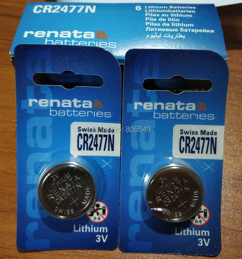 Pile lithium CR2450 Renata