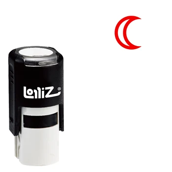 

LolliZ Planetary Symbol Series - Moon Self-Inking Rubber Stamp