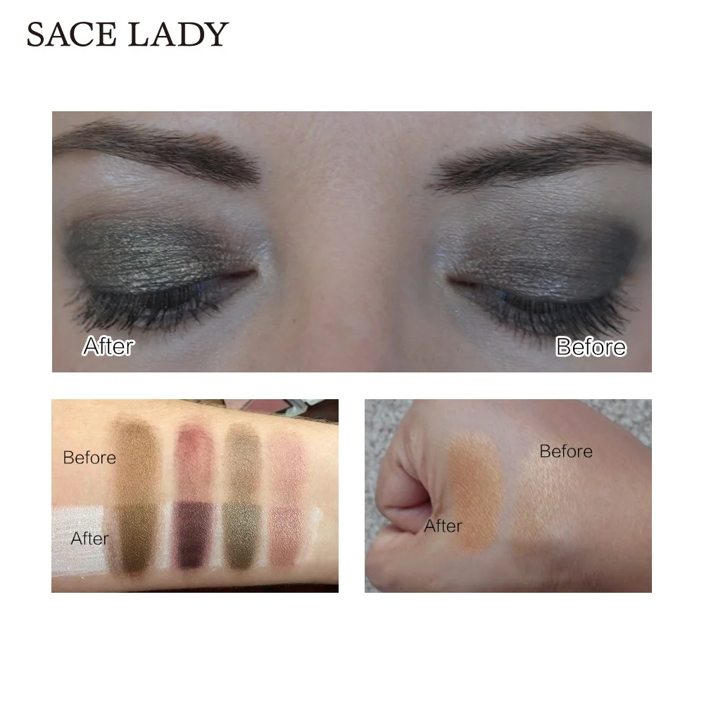 SACE Lady Eye Shadow раскраска база легко удалить стойкие тени для век макияж эффект глаз Макияж 6 мл