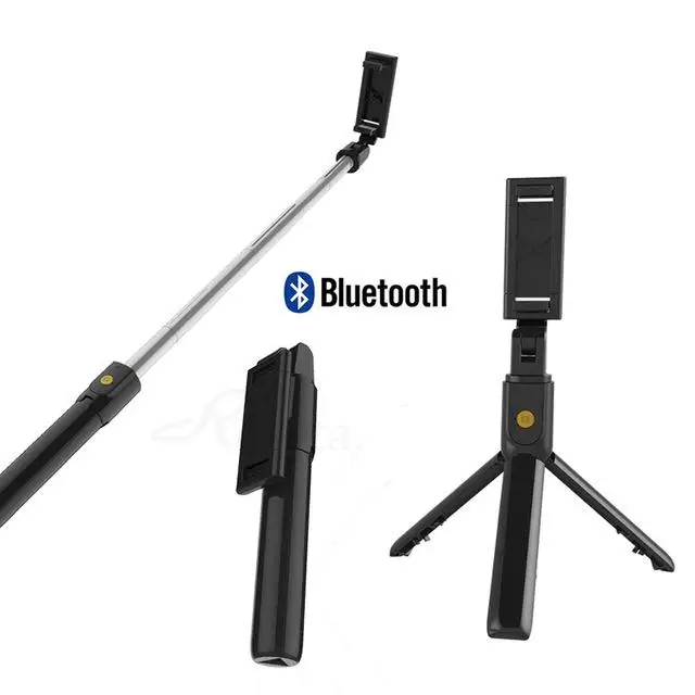 

EastVita 2019 new 3 in 1 Wireless Bluetooth Selfie Stick Mini Tripod Extendable Monopod Universal For Android IOS For iphone r15