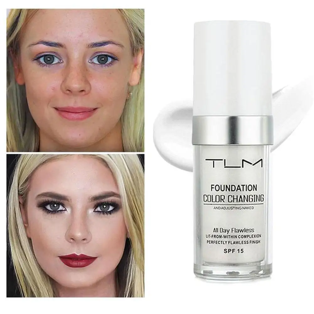 

BellyLady 30ml TLM Color Changing Liquid Foundation Makeup Change Skin Tone Concealer