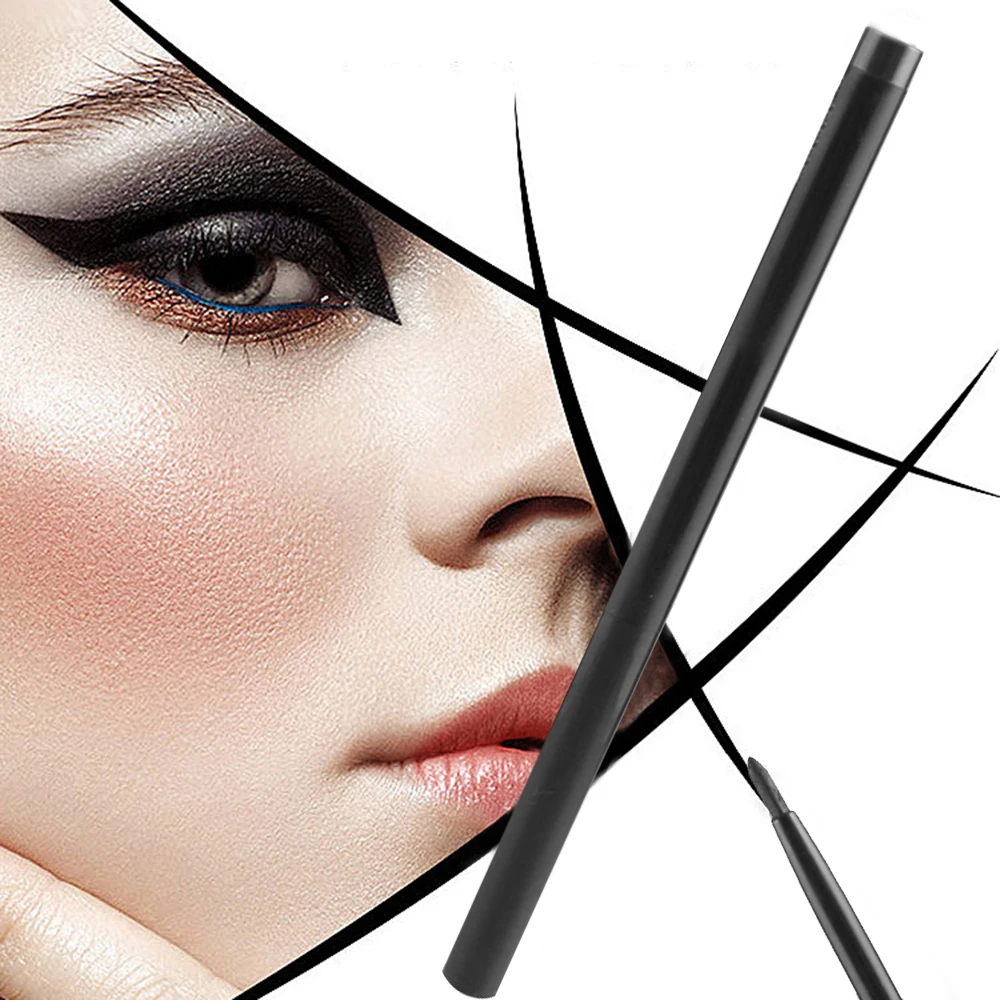 

1 Pc Black Tube M Automatically Rotates The Eyebrow Pencil When The Eyes liner Is Waterproof and Sweat-proof Makeup Eyebrow Pen