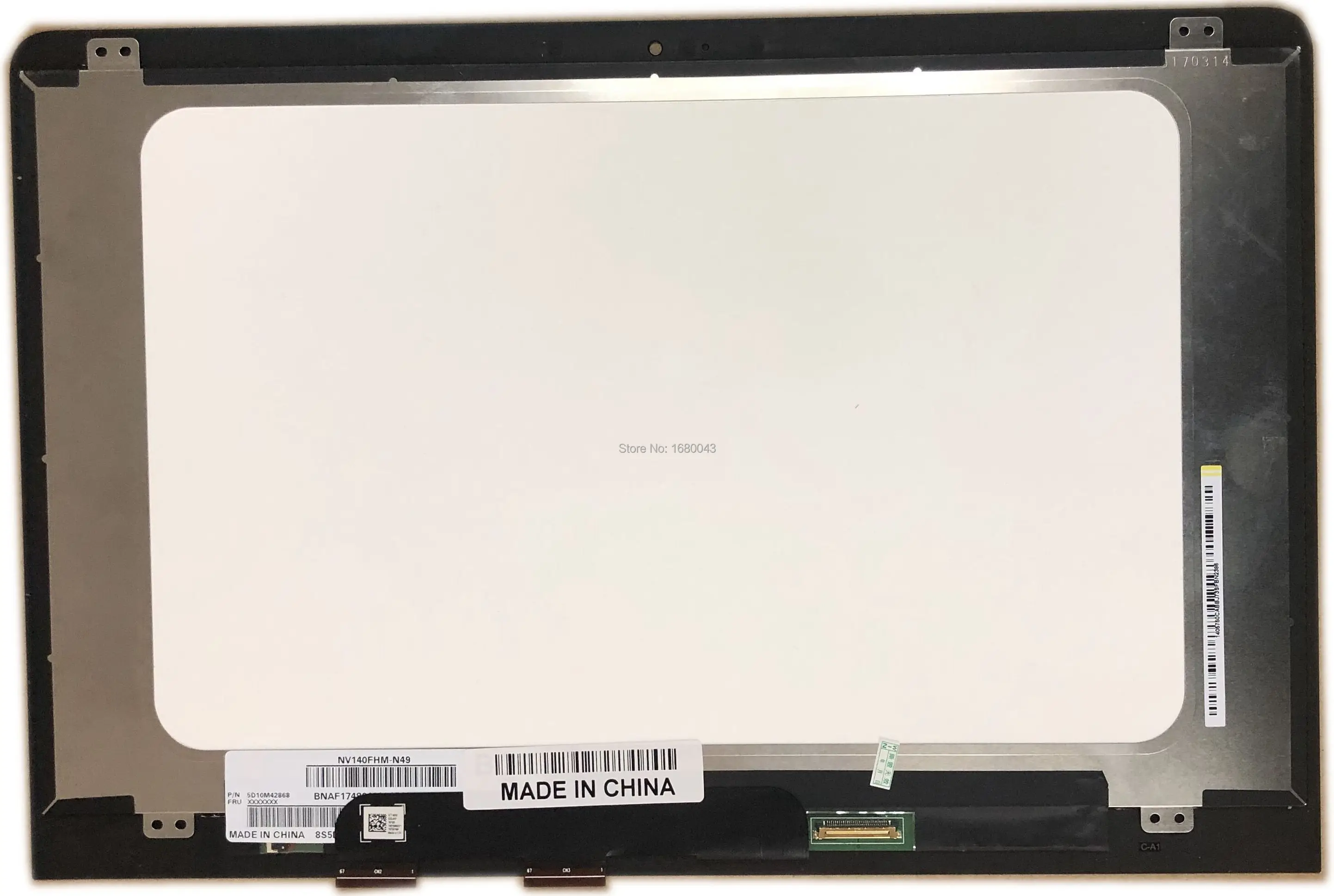 NV140FHM-N49 LCD SCREEN Glass Touch Digitizer Assembly For Asus VivoBook Flip 14 TP410UA TP410U