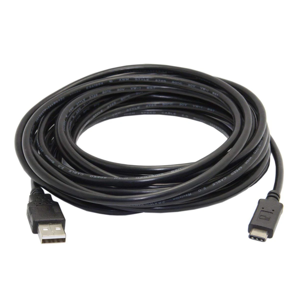 5m USB C 3.1 Type C USB C to USB 2.0 Male Data Cable for Mate9 and