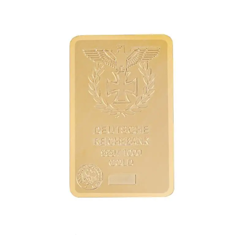 

WW2 Gold Bullion Bar Deutschland Commemorative Coins Eagle Souvenir Coin
