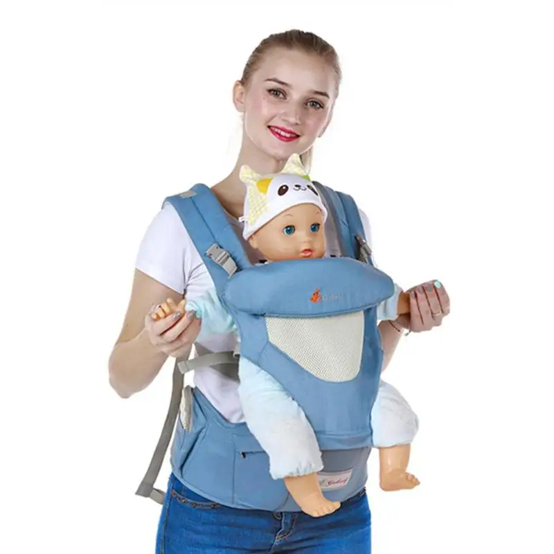 

Baby Carriers Foldable Infant Hipseat Front Facing Ergonomic Wrap Backpacks