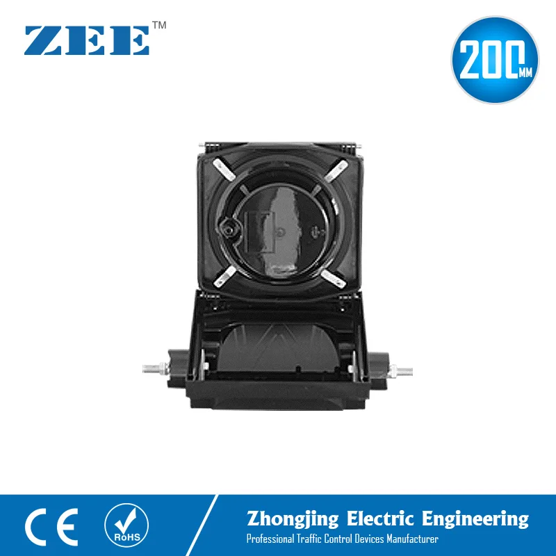 Automatic Cycle Running Controller LED Traffic Light 200mm 8inches LED Traffic Signal Light LED Sign Traffic Light Controller
