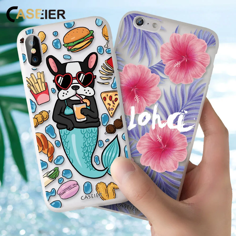 CASEIER Летний чехол для Huawei Mate 20 10 Pro P20 P10 P9 Lite милый телефона чехлы p Smart Y6 Y7 Y9 |