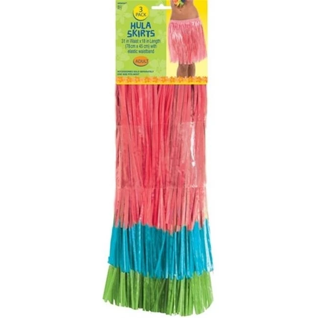 Amscan 340012 взрослый юбки хула Pack of 18| |